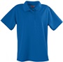 Womens 3-Button Polo Shirt (Black,Forest,Graphite,Maroon,Navy,Red,Royal,White) ROYAL Pocket