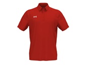 Under Armour Men's Team Tech Polo 1370399 860 - DARK ORANGE Pocket