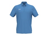 Under Armour Men's Team Tech Polo 1370399 475 - CAROLINA BLUE Pocket