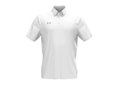 Under Armour Men's Team Tech Polo 1370399 100 - WHITE Pocket