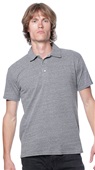 Royal Apparel Unisex eco Triblend Polo 32057 ECO TRI GREY Pocket