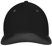 Champro Ultima Fitted Baseball Cap HC1 BLACK Front