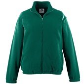 Augusta Adult Chill Fleece Full-Zip Jacket 3540 DARK GREEN Pocket