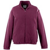 Augusta Adult Chill Fleece Full-Zip Jacket 3540 MAROON Pocket
