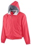 Augusta Hooded Taffeta Jacket Lined Fleece RED Pocket
