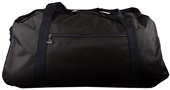 Augusta Sportswear Large Ripstop Duffel Bag BLACK/ BLACK Front