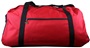 Augusta Sportswear Large Ripstop Duffel Bag RED/ BLACK Front