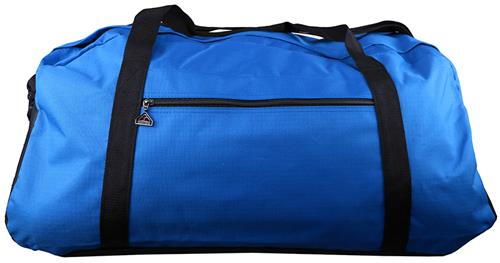 Augusta Sportswear Large Ripstop Duffel Bag ROYAL/ BLACK 