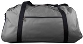 Augusta Sportswear Large Ripstop Duffel Bag GRAPHITE/ BLACK Front