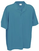 Vos Adult Performance Polo Shirts 101 CAROLINA BLUE Pocket