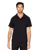 Threadfast Apparel Unisex Impact Polo 382PL BLACK Pocket