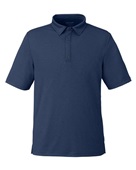 North End Men's Replay Recycled Polo NE102 CLASSIC NAVY Pocket