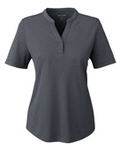 North End Ladies' Replay Recycled Polo NE102W CARBON Pocket