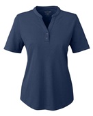 North End Ladies' Replay Recycled Polo NE102W CLASSIC NAVY Pocket