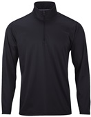 Paragon Adult Breckenridge - Comfort Stretch Performance 1/4 Zip 164 BLACK Pocket