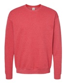 Tultex Unisex Fleece Crewneck Sweatshirt 340 HEATHER RED Front