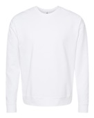 Tultex Unisex Fleece Crewneck Sweatshirt 340 WHITE Front
