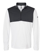 Adidas Lightweight Quarter-Zip Pullover A280 WHITE/ CARBON Pocket