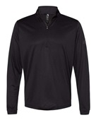 Adidas Lightweight Quarter-Zip Pullover A401 BLACK Pocket