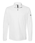 Adidas Lightweight Quarter-Zip Pullover A401 WHITE Pocket