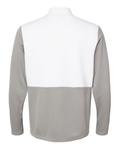 Adidas Textured Mixed Media Quarter-Zip Pullover A532 | Epic Sports