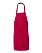 Q-Tees Butcher Apron Q2010 RED Front