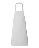 Q-Tees Butcher Apron Q2010 WHITE Front