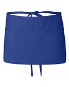 Q-Tees Waist Apron With Pockets Q2115 ROYAL Front
