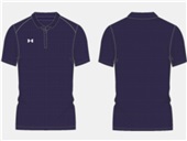 Under Armour Women's Tech Team Polo 1370431 500 - PUR Pocket