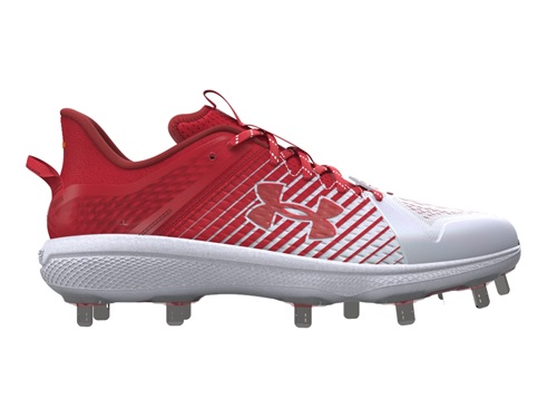 Under Armour Men s Yard Low MT Red Baseball Cleats