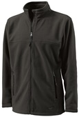 Charles River Men's Boundary Fleece Jacket 9150 CHARCOAL HEATHER Pocket