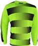 Vizari Adult/Youth Corona Goalkeeper Jersey GREEN/BLACK Front