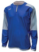 3n2 Adult Youth Wild Thing Cage Jacket Baseball Long Sleeve ROYAL Pocket