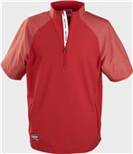 Rawlings Youth Color Sync Short Sleeve Cage Jacket YCSSSJ2 SCARLET Pocket