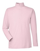 Nautica Men's Saltwater Quarter-Zip Pullover N17924 SUNSET PINK Pocket