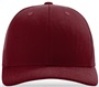 Richardson 112 Twill Mesh Snapback Trucker Caps CARDINAL (SOLID) Front