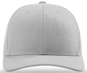 Richardson 112 Twill Mesh Snapback Trucker Caps LIGHT GREY (SOLID) Front
