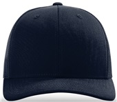 Richardson 112 Twill Mesh Snapback Trucker Caps NAVY (SOLID) Front