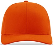 Richardson 112 Twill Mesh Snapback Trucker Caps ORANGE (SOLID) Front