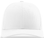 Richardson 112 Twill Mesh Snapback Trucker Caps WHITE (SOLID) Front