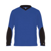 Badger Sweatless L/S Tee 426400 RY / BK Front