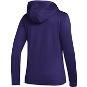 Adidas Team Issue Full Zip Womens Hoodie TEAM COLLEG PURPLE/MGH SOLID GREY Back