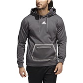 Adidas Team Issue Mens Pullover Hoodie TEAM GREY FOUR/MGH SOLID GREY Front