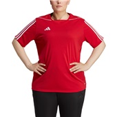 Adidas Tiro 23 Womens Jersey TEAM POWER RED 2/WHITE Front