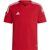 Adidas Tiro 23 Youth Jersey TEAM POWER RED 2/WHITE Front