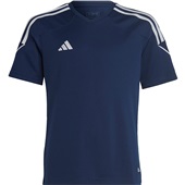 Adidas Tiro 23 Youth Jersey TEAM NAVY BLUE 2/WHITE Front