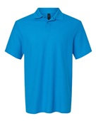 Gildan Men's Softstyle Double Pique Polo G648 SAPPHIRE Pocket