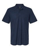 Gildan Men's Softstyle Double Pique Polo G648 NAVY Pocket