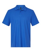 Gildan Men's Softstyle Double Pique Polo G648 ROYAL Pocket