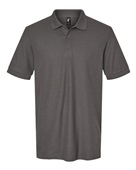 Gildan Unisex Midweight Double Pique Polo G858 CHARCOAL Pocket